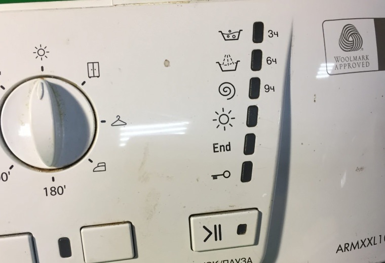 Замена модуля управления стиральной машины Rosieres